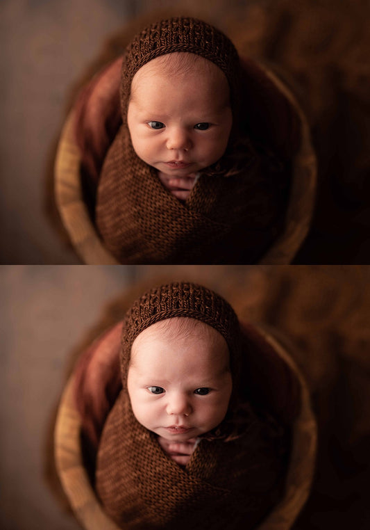 Appleseed Skin Tone Action before and after