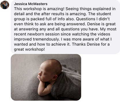 Appleseed Photography Online Newborn Workshop