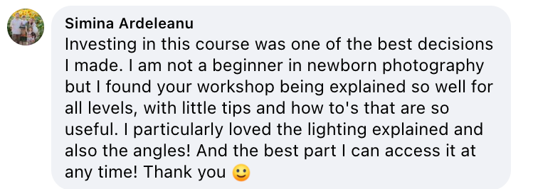 Appleseed Photography Online Newborn Workshop