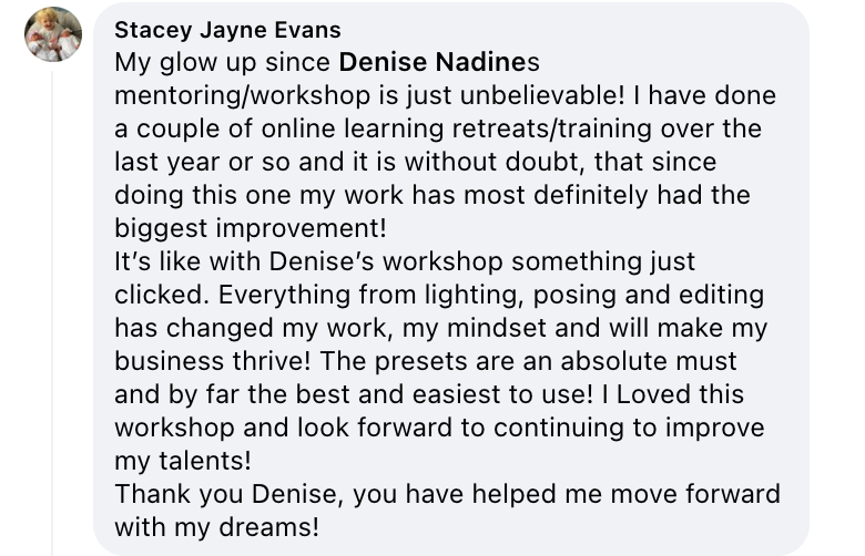 Appleseed Photography Online Newborn Workshop