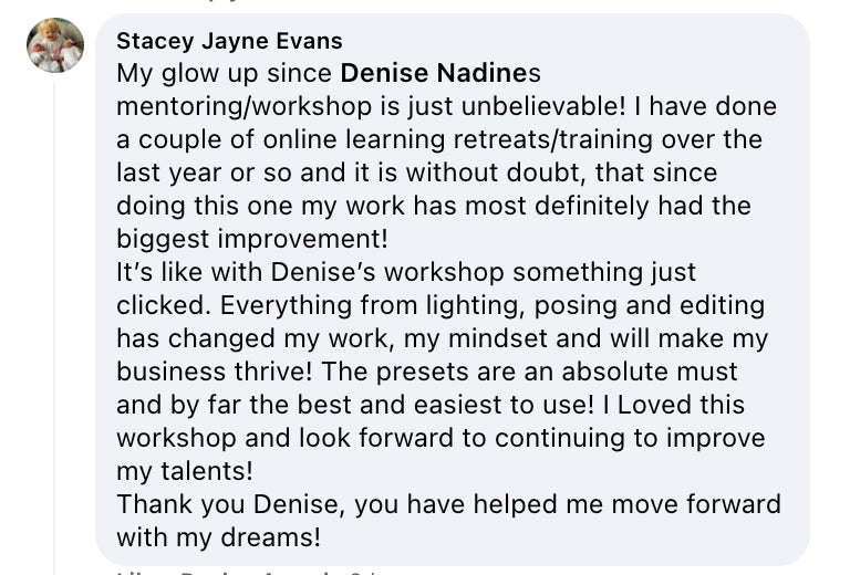 Appleseed Photography Online Newborn Workshop