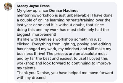 Appleseed Photography Online Newborn Workshop